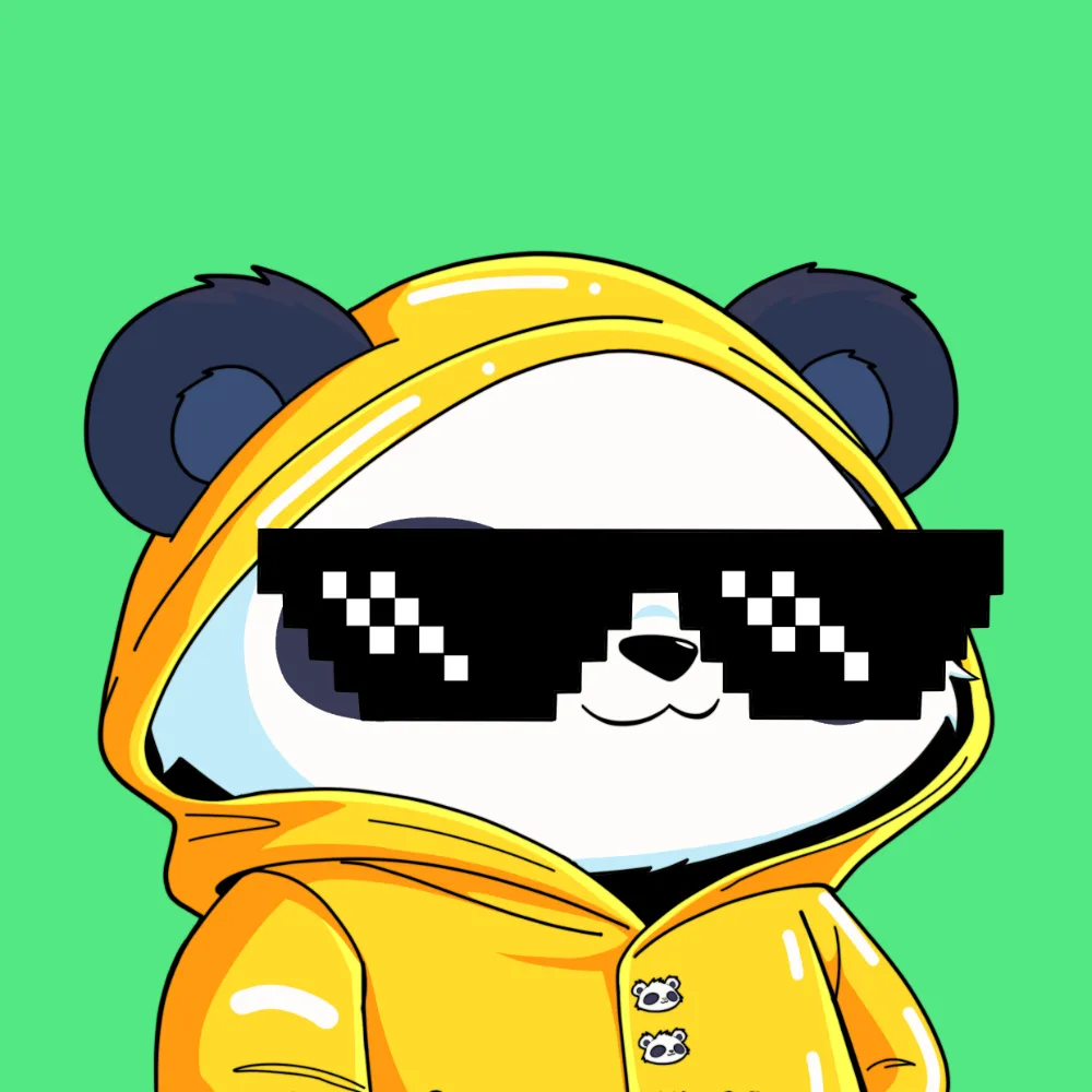 chi in raincoat